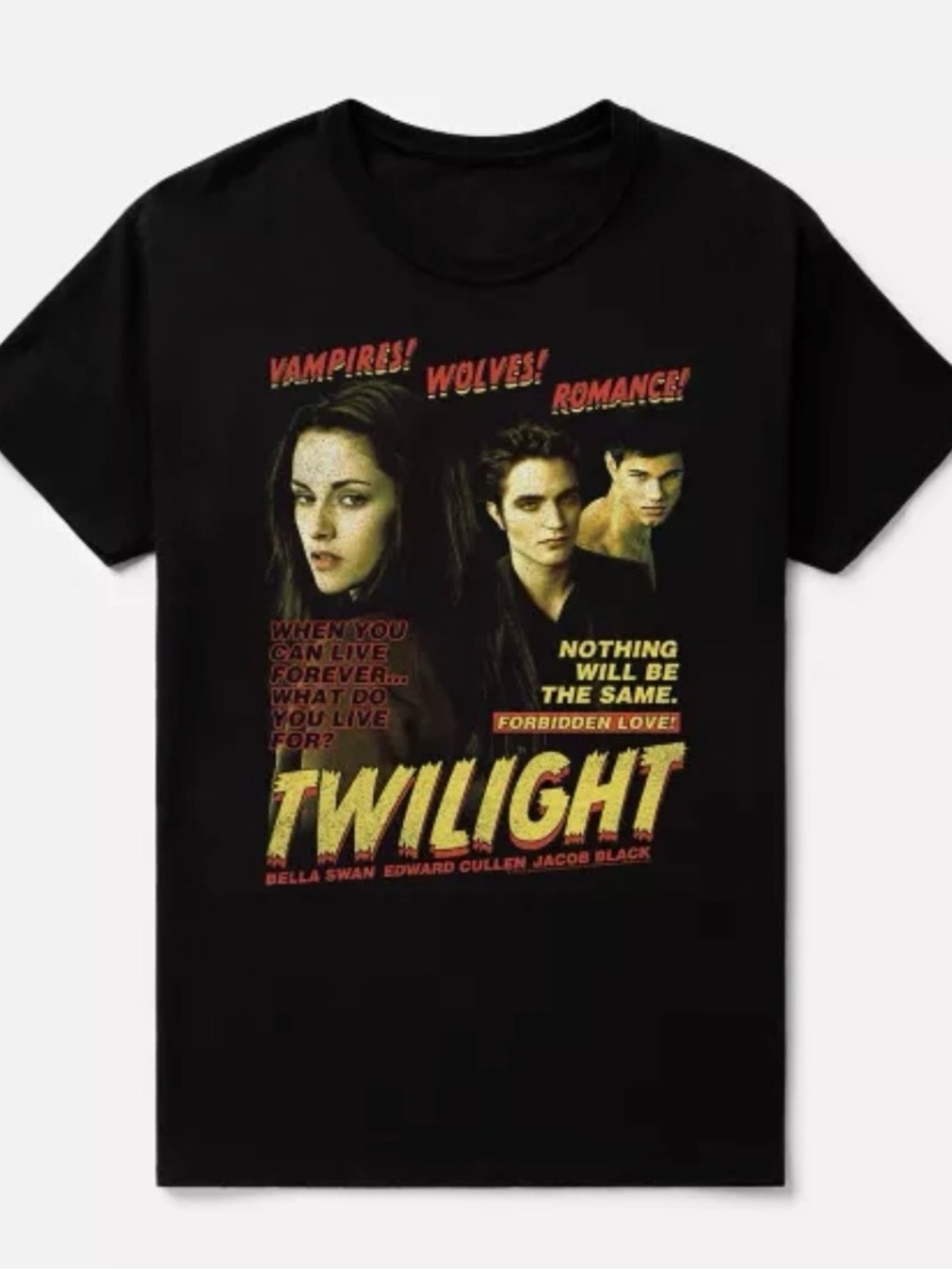 T-Shirt XL Twilight movie shirt trio